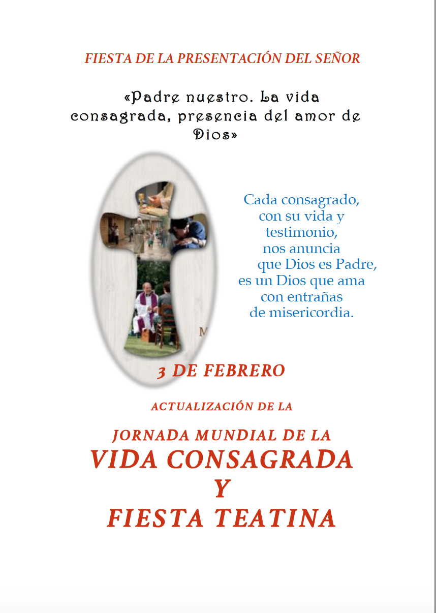 jornada mundial vida consagrada y fiesta teatina
